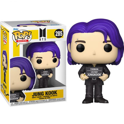 Funko Pop Rocks BTS Serie 3 - Jung Kook 285 Vinylfigur Boyband Sammlerstück