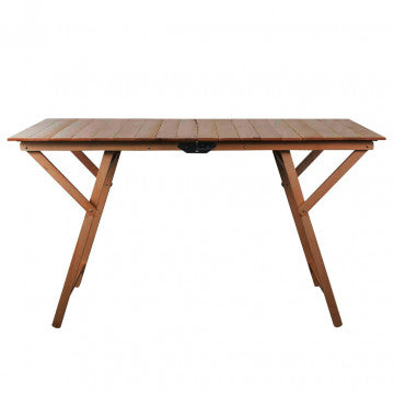 Tavolo Rettangolare 70 x 140 in Legno di Faggio - Colore Noce