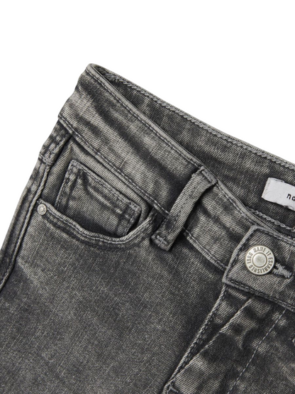 Name it Jeans Bootcut Bambina Nero 13208876 - Pantaloni Junior