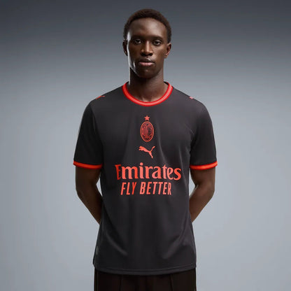 Puma Terza Maglia Milan ACM Third Jersey Replica 784138-03 Uomo Rosso-Nero - Maglia Calcio