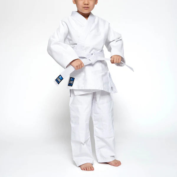 Leone Judogi AB401 Bianco - Kimono Judo Unisex 130 cm