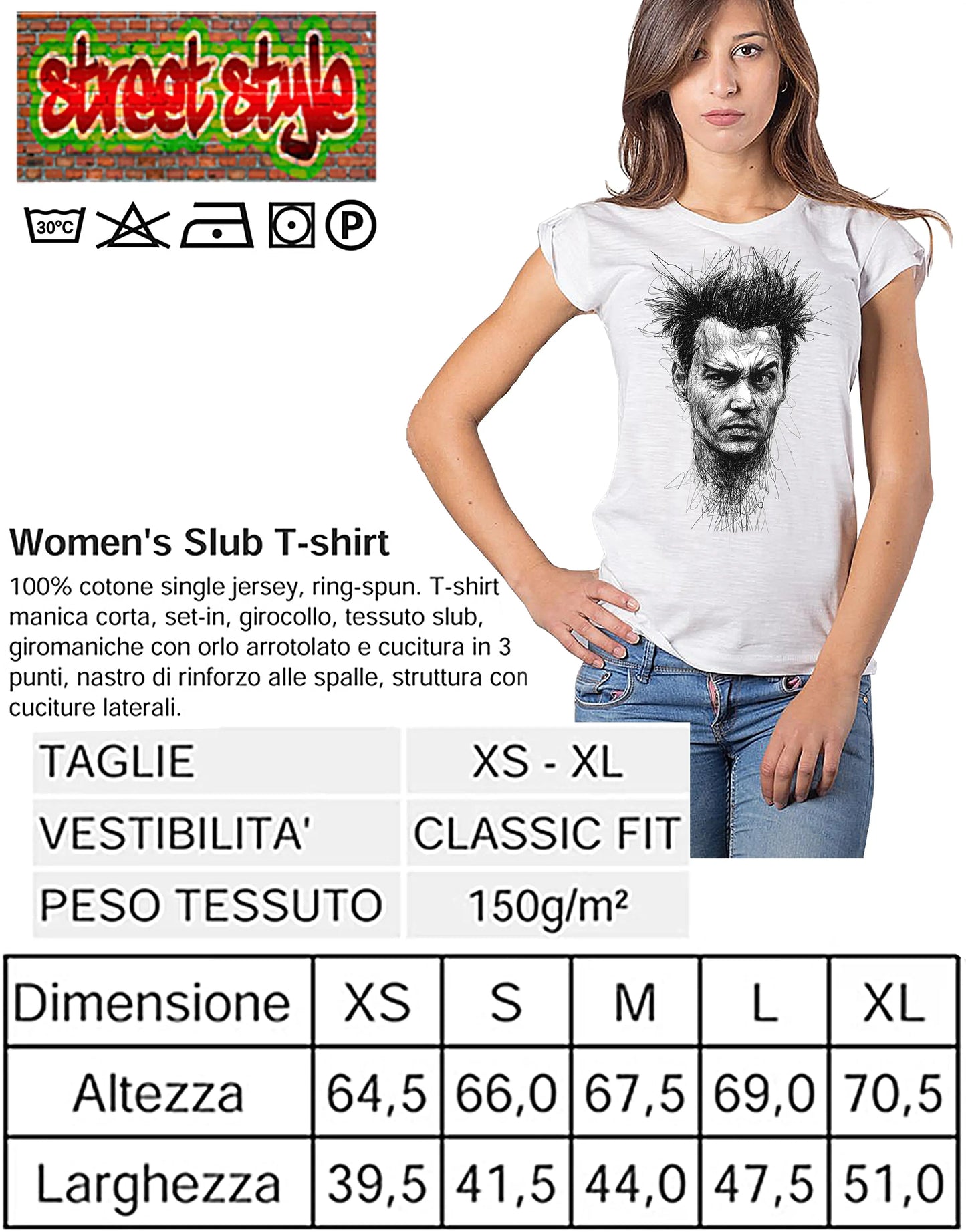 T-shirt Donna The Legend - Cotone Biologico
