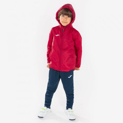 Joma giacca antipioggia Rain Jacket Iris 100087.600 rosso scuro