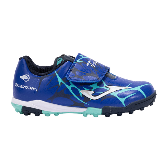 Joma - Scarpe Calcio Turf Junior Super Copa Jr 25 Turf Blu - SCJW2504TFV