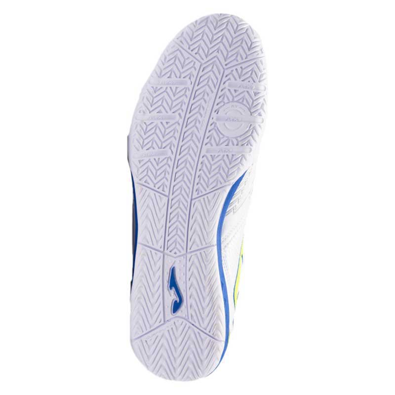 Joma Dribling 2302 Scarpe Calcetto Sala Indoor Bianco Blu