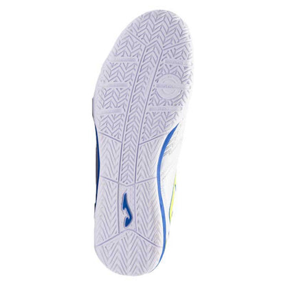Joma Dribling 2302 Scarpe Calcetto Sala Indoor Bianco Blu