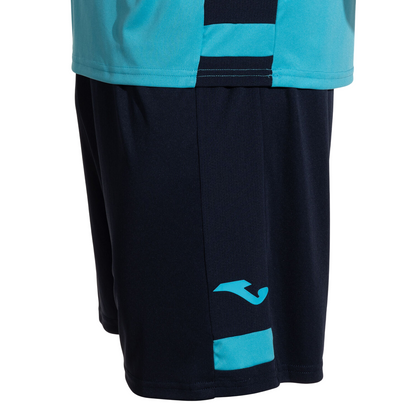 Joma Lider Set Uomo Turchese Fluorescente/Blu Scuro #SET-LDR-TQBL 104285.013