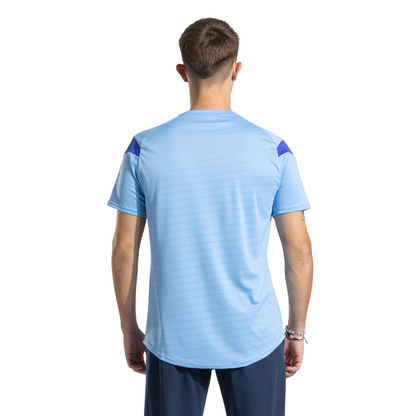 Joma Maglia Tennis Uomo Celeste 104202.383 – T-Shirt Tecnica Tennis-Padel