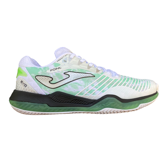 Joma Point Men 2502 TPOIW2502AC - Scarpe Tennis Professionali Uomo Bianche