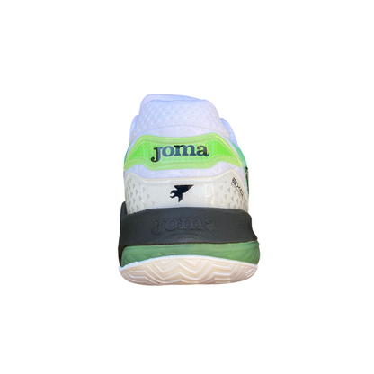 Joma Point Men 2502 TPOIW2502AC - Scarpe Tennis Professionali Uomo Bianche