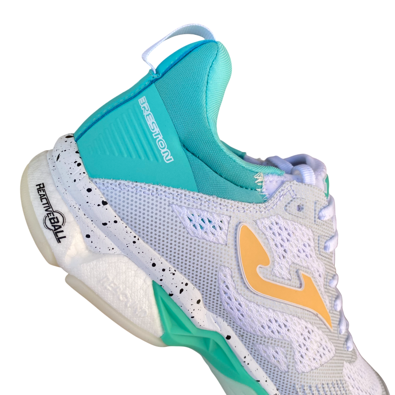 Joma Scarpe Volley Donna B.Breston Lady 25 White-Turquoise