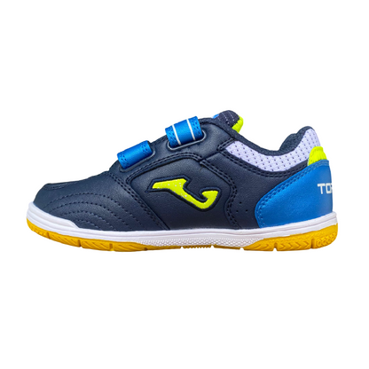 Joma Top Flex 2503: Scarpe Calcetto Indoor Junior - JOM2503TF blu