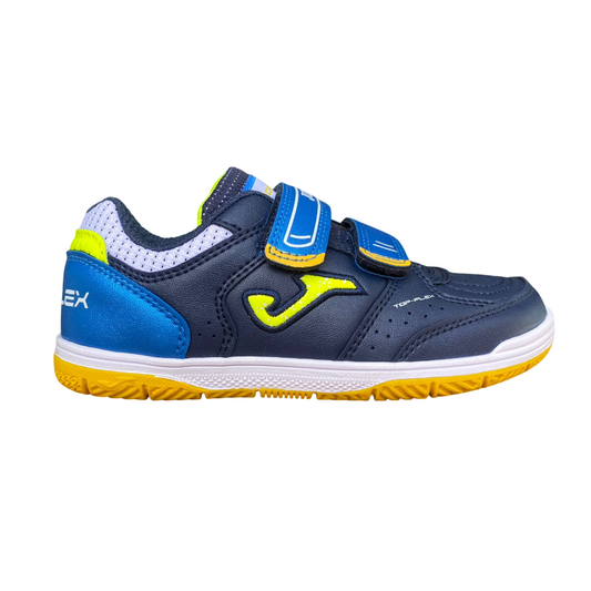 Joma Top Flex 2503: Scarpe Calcetto Indoor Junior - JOM2503TF blu
