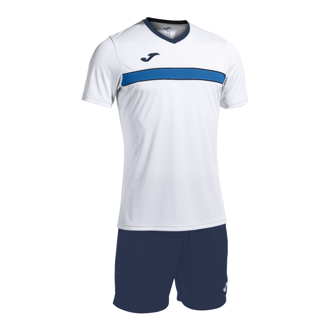 Joma Victory Set Uomo Bianco Blu Completo Calcio - 103734.203