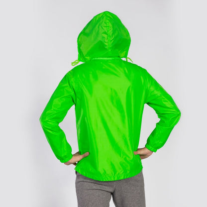 Joma giacca antipioggia Rain Jacket Iris 100087.020 verde fluorescente