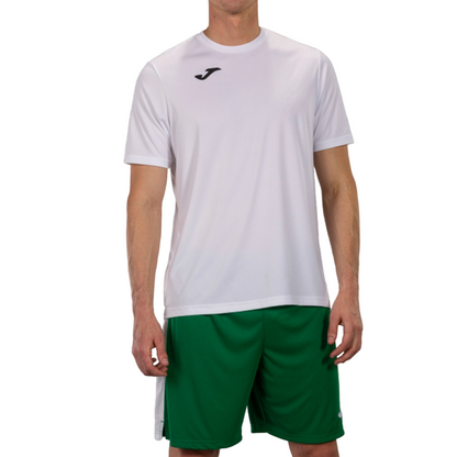 Joma T-shirt Uomo Manica Corta Bianco - Combi 100052.200