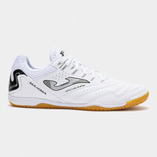 Joma Maxima 2502 Men's Indoor Football Shoes White - MAXS2502IN
