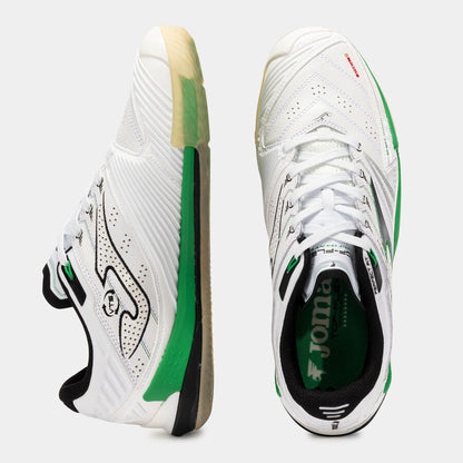 Joma Top Flex Ultimate 2502 Scarpe Calcetto Indoor Uomo Bianco Verde - TFUW2502IN