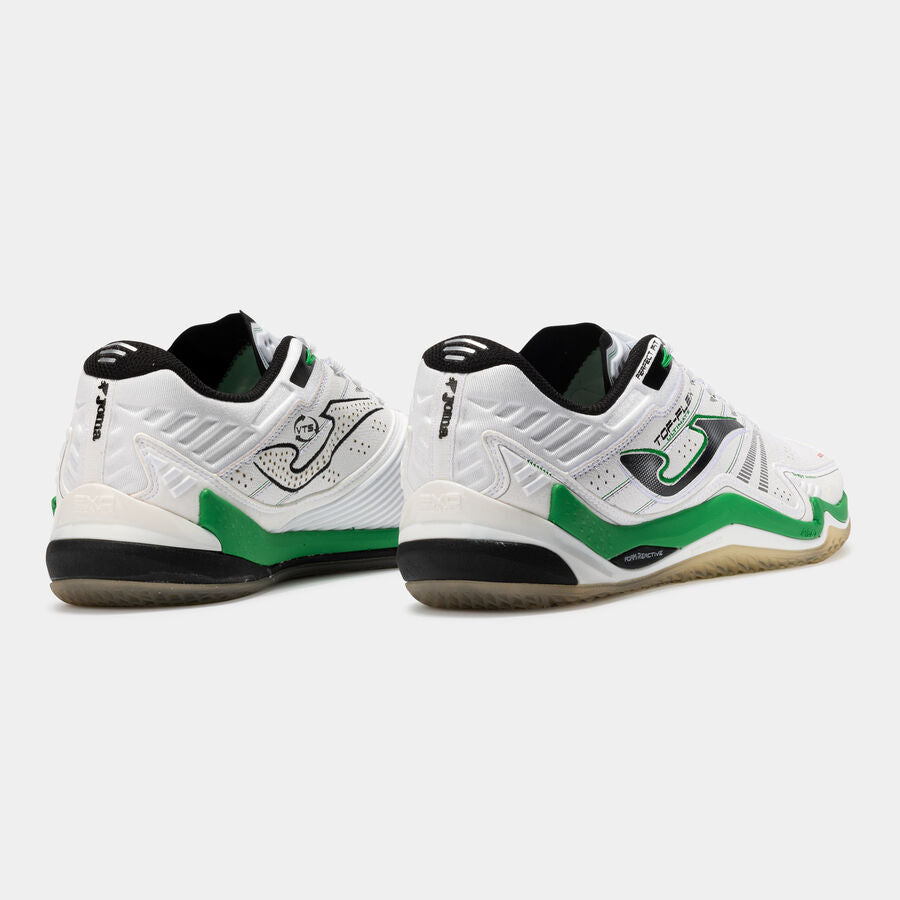 Joma Top Flex Ultimate 2502 Scarpe Calcetto Indoor Uomo Bianco Verde - TFUW2502IN