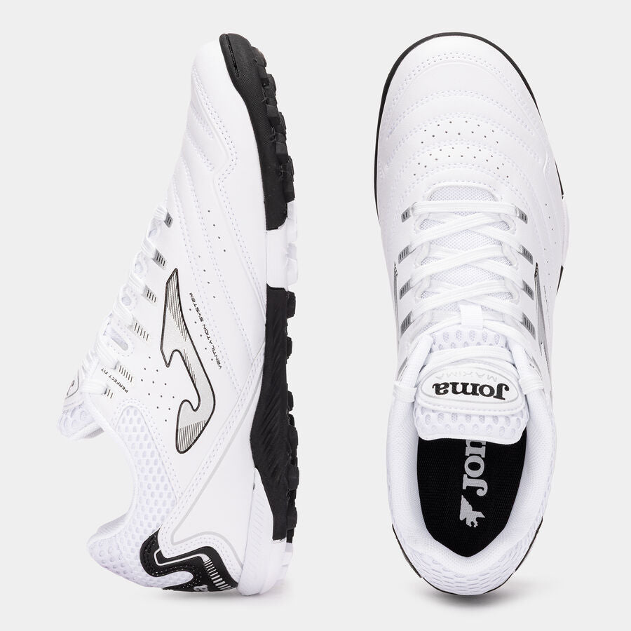 Joma Maxima 2502 TF Scarpe Calcetto Erba Sintetica Uomo Bianco - MAXS2502TF
