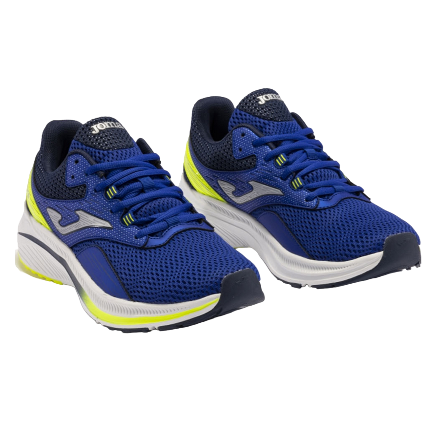 Joma Active 2405 Blu Giallo Limone - Scarpa Running Uomo Principianti Entry Level