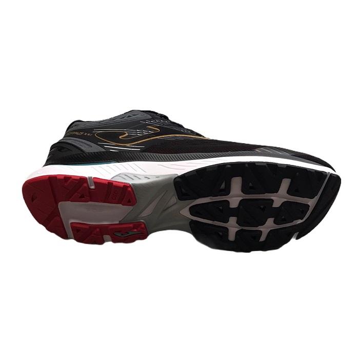 Joma Scarpa Running R.Hispalis Men 2001 Nero Oro Uomo Ammortizzazione