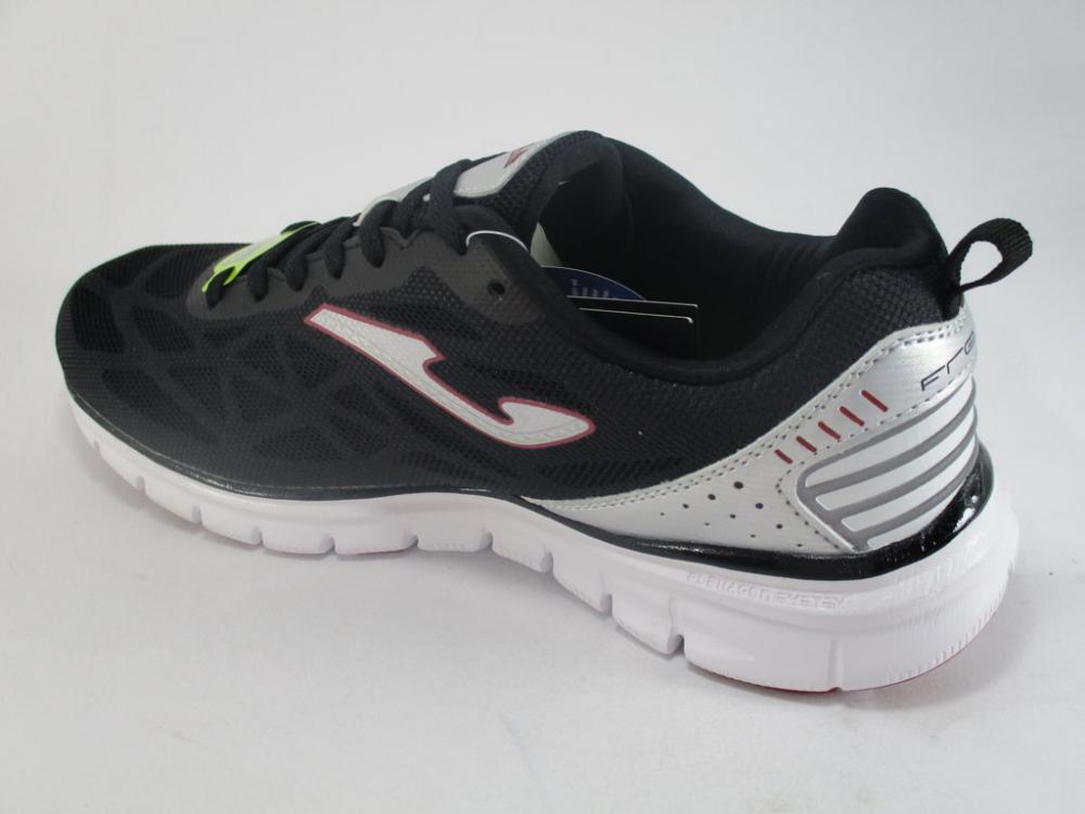 Joma Fres 601 C.FRES-601 Nero Argento - Scarpa Walking Fitness Uomo Elegante