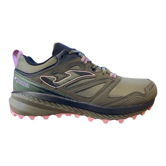 Joma Scarpa Trail Running Donna Vora Aislatex TKVOLW2123 Khaki Rosa