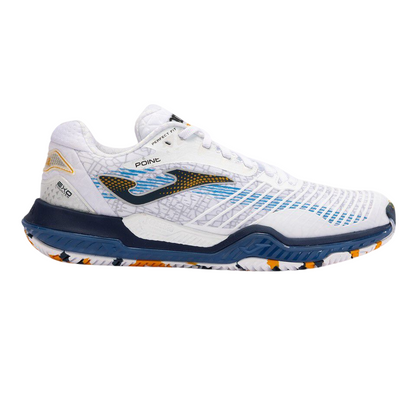Joma Point Men Argilla 2402 Scarpe Tennis Uomo Bianco Blu TPOINTM2402