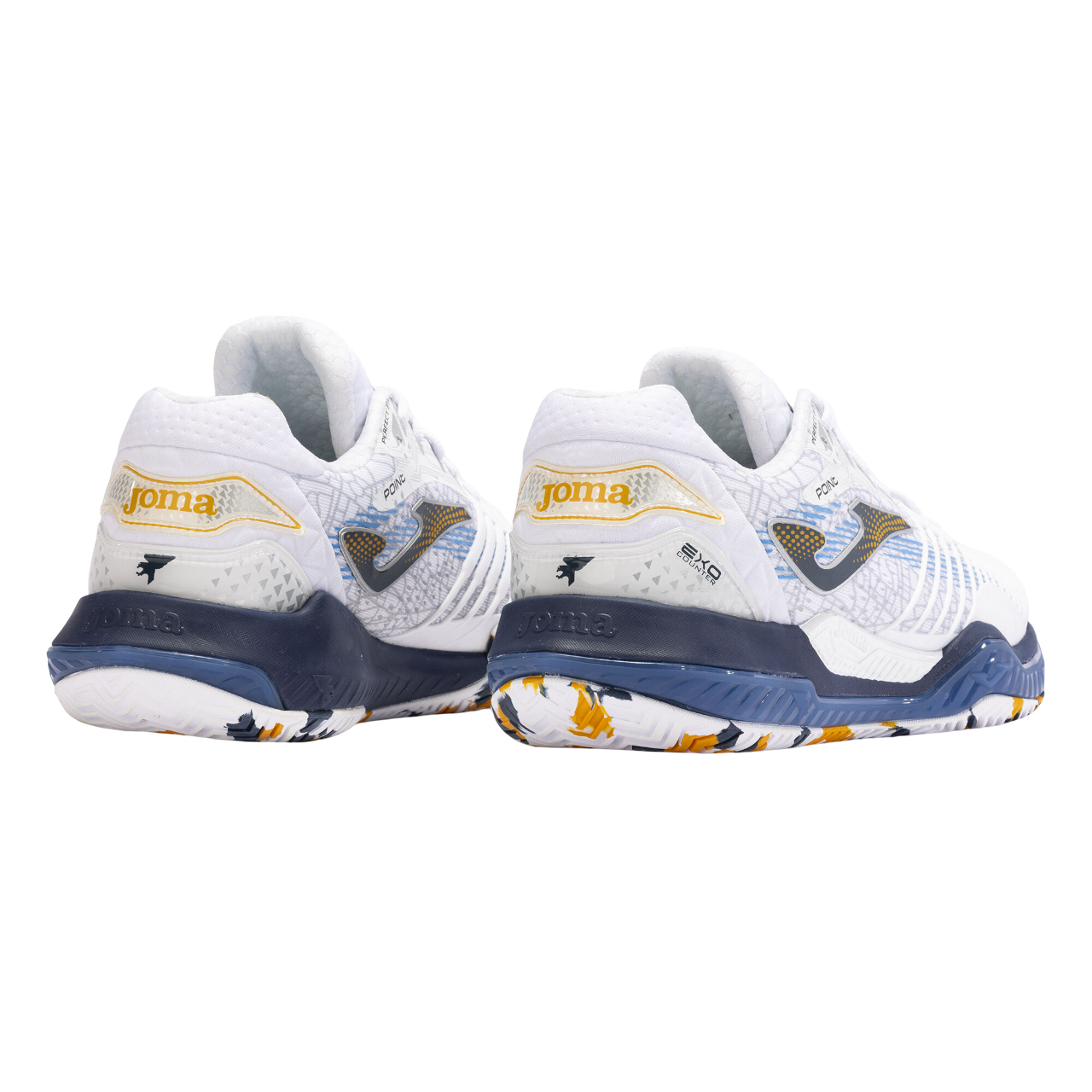 Joma Point Men Argilla 2402 Scarpe Tennis Uomo Bianco Blu TPOINTM2402