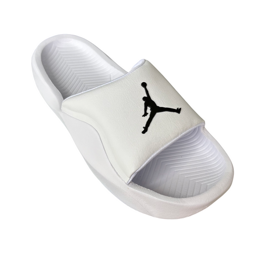 Jordan Franchise HF3263-100 | Ciabatte Uomo Bianco-Nero - Originali