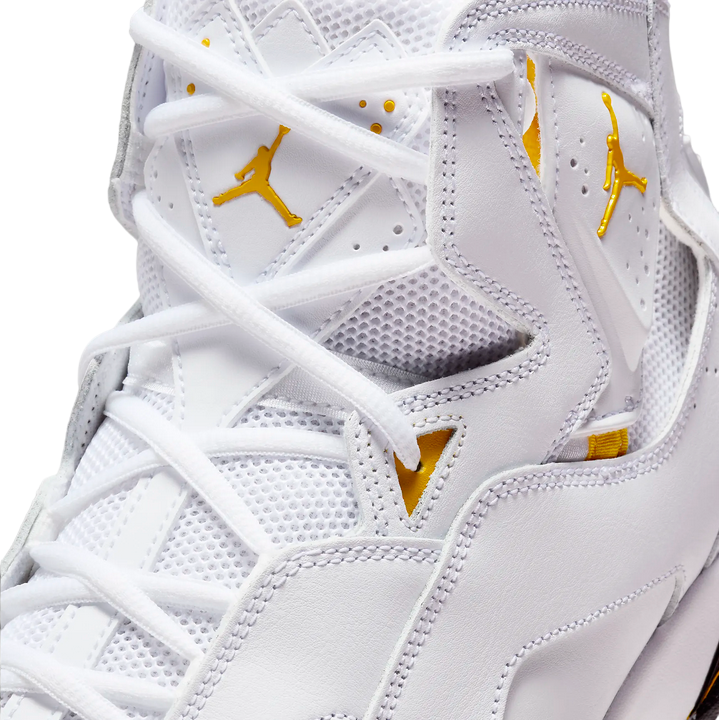 Jordan True Flight 342964-107 Lifestyle Sneakers Uomo Bianco Giallo Ocra Nero