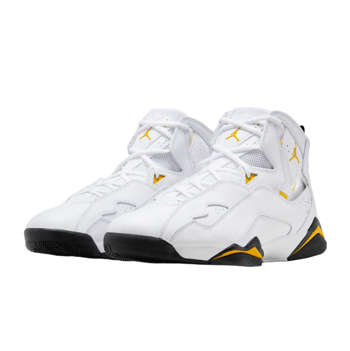 Jordan True Flight 342964-107 Lifestyle Sneakers Uomo Bianco Giallo Ocra Nero