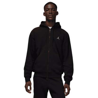 Jordan – Felpa con Cappuccio e Cerniera Intera Brooklyn Fleece FV7289-010 Nero | Comfort Moderno, Stile Urban e Praticità per Ogni Giorno