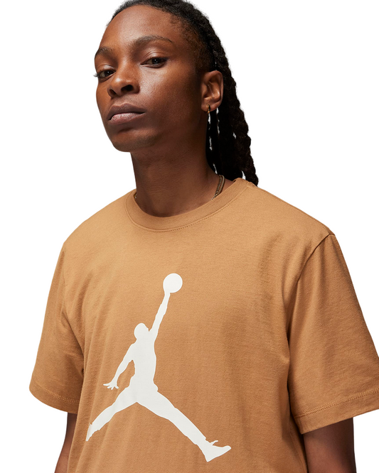 Jordan maglietta manica corta da uomo Jumpman CJ0921-231 marroncino