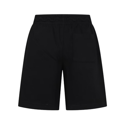 Jordan pantaloncino da ragazzo in cotone con logo Jumpman ricamato 95C575-023 nero