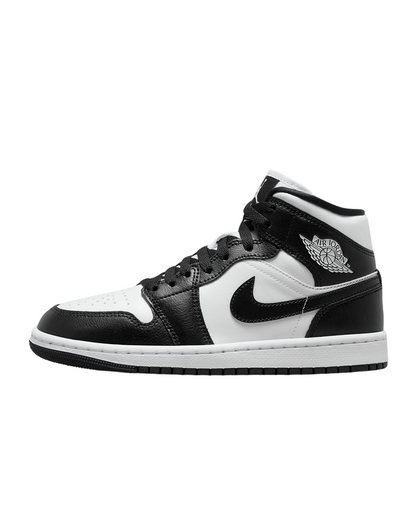Jordan Sneakers Air Jordan 1 Mid DV0991-101 Bianco Nero Donna