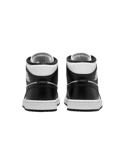 Jordan Sneakers Air Jordan 1 Mid DV0991-101 Bianco Nero Donna