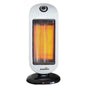 Joyteck Oscillating Carbon Fiber Electric Heater Halogen Heater 500/1000W White