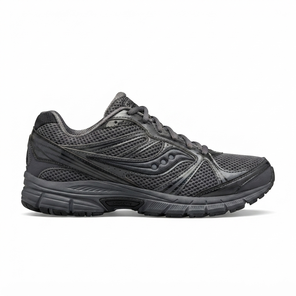 Saucony scarpa sneakers da uomo Grid Legacy S101836-1010 antracite