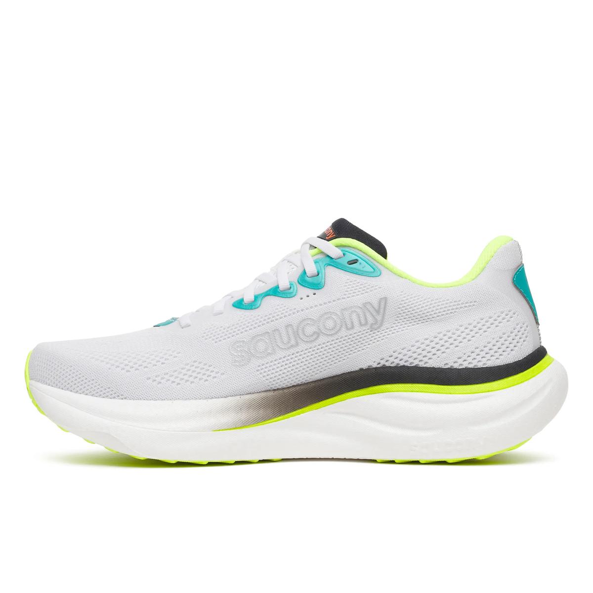 Saucony Scarpa Running Uomo Ride 19 S101566-1036 Bianco