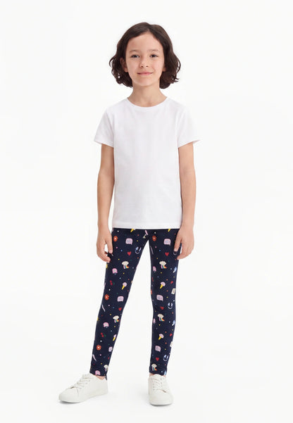 name it pantalone sportivo infant con stampa fantasia NMFLAUGE 13259021 blu