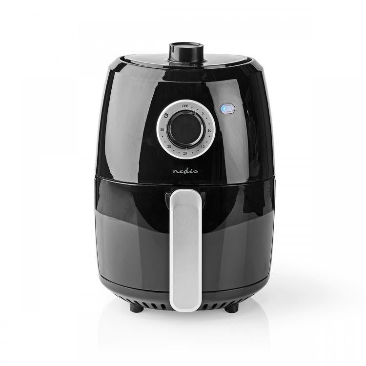 Nedis Heißluftfritteuse Ohne Öl Ofen 2.4L Frittieren Backen Braten 1000W
