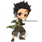 BANPRESTO Q POSKET DEMON SLAYER TANJIRO KAMADO 3 (B) PVC FIGURE STATUE 14 CM