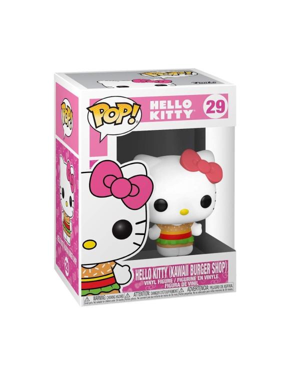 Funko Pop! Hello Kitty - (29) Hello Kitty (Kawaii Burger Shop) Vinyl-Figur 9 cm