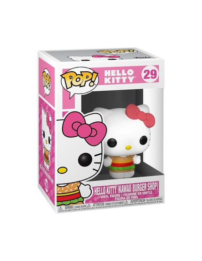 Funko Pop! Hello Kitty - (29) Hello Kitty (Kawaii Burger Shop) Vinyl-Figur 9 cm