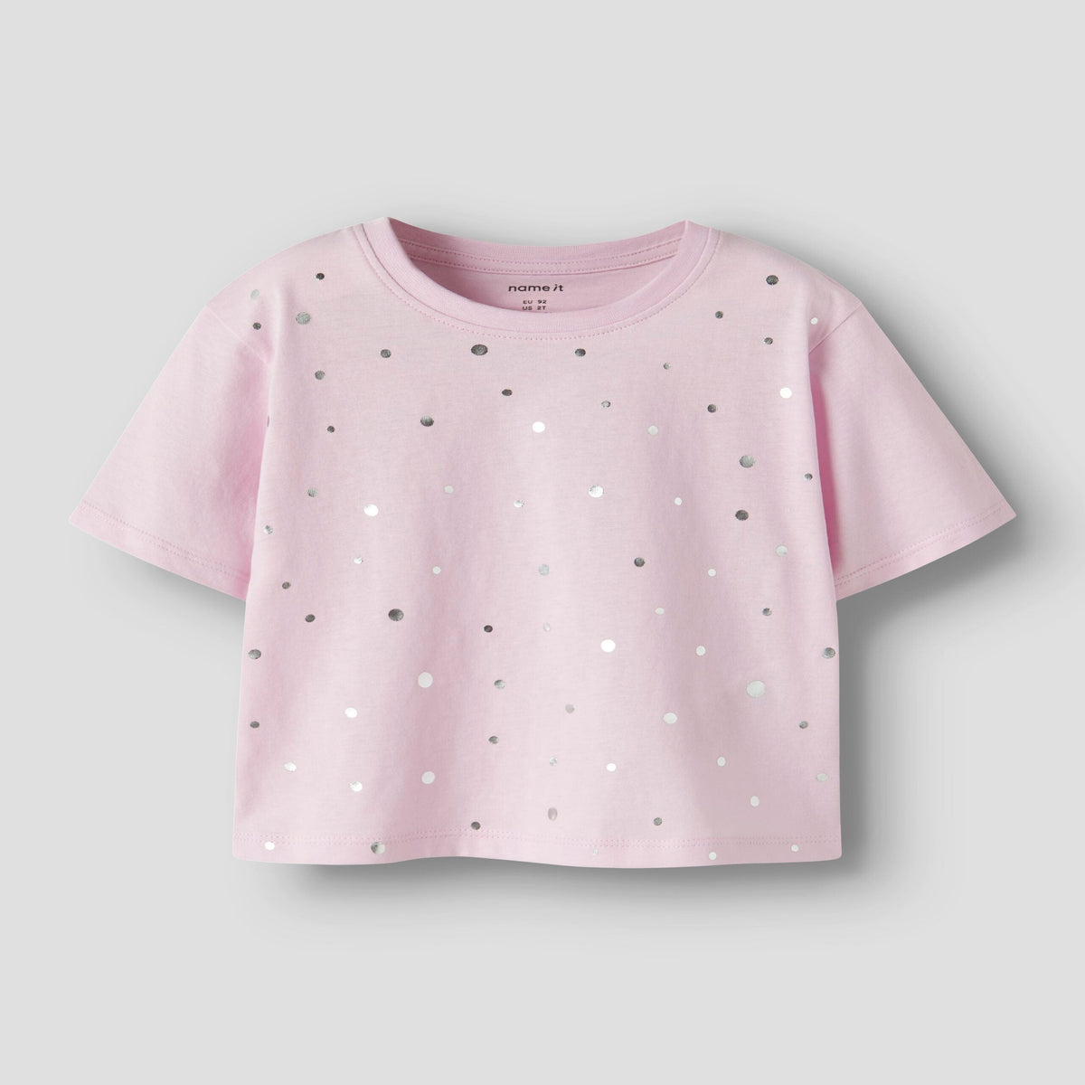 name it Girls' short-sleeved T-shirt 13254728 NMFFINA pink