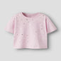 name it Girls' short-sleeved T-shirt 13254728 NMFFINA pink
