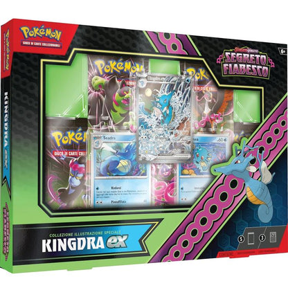 Pokemon Erweiterung Karmesin & Purpur GCC "Geheimnis der Fabelwesen" (Kingdra EX) ITA