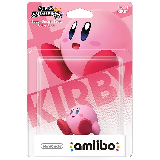 AMIIBO NINTENDO SUPER SMASH BROS COLLECTION - KIRBY NR.11 FIGUR STATUE NEU